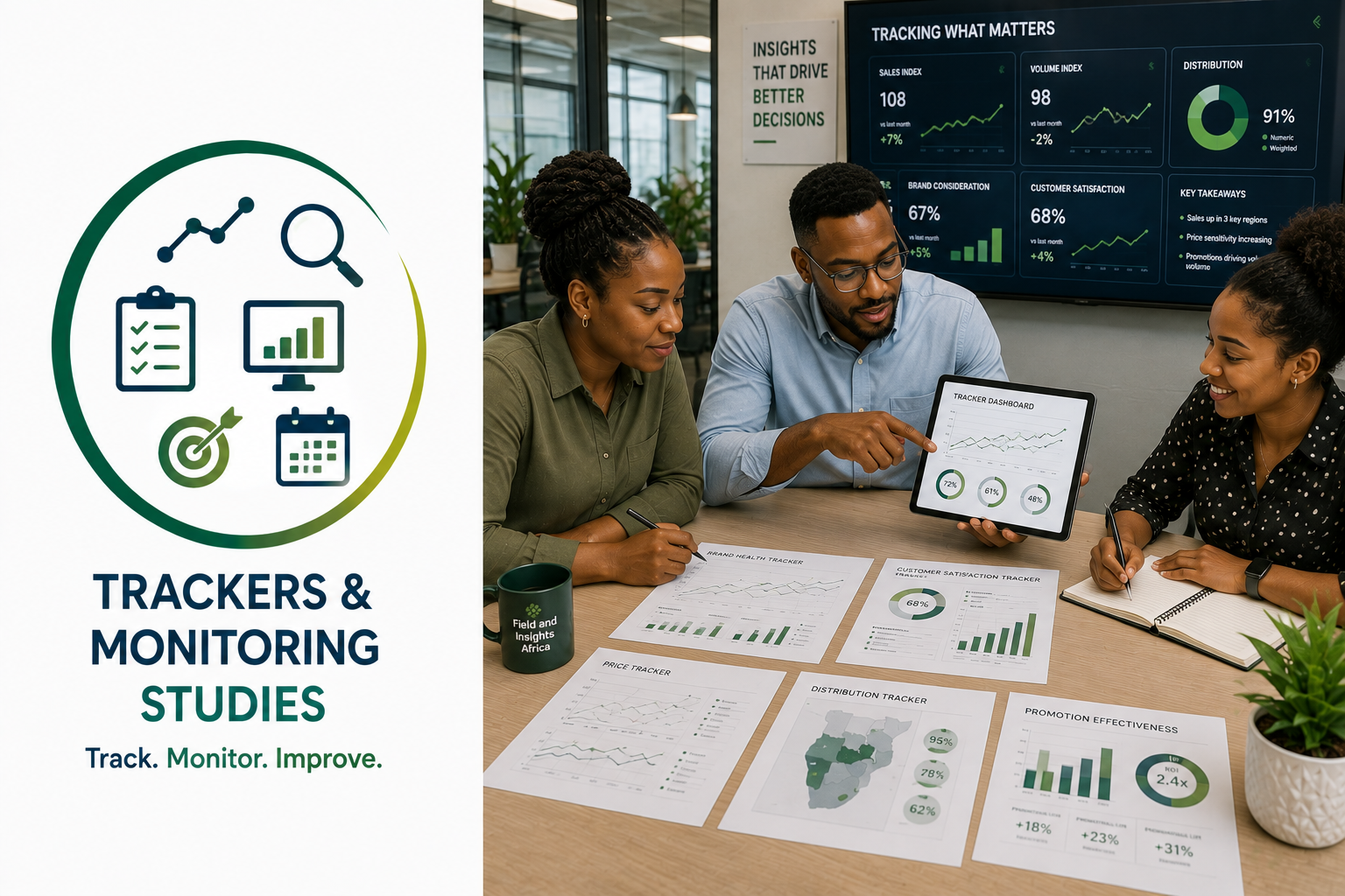 FIA continuous business intelligence and tracking studies across Africa